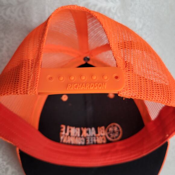 Black Rifle Coffee Company Hat Orange Hunting Mesh Snapback‎ Hi Vis Cap - Picture 5 of 6